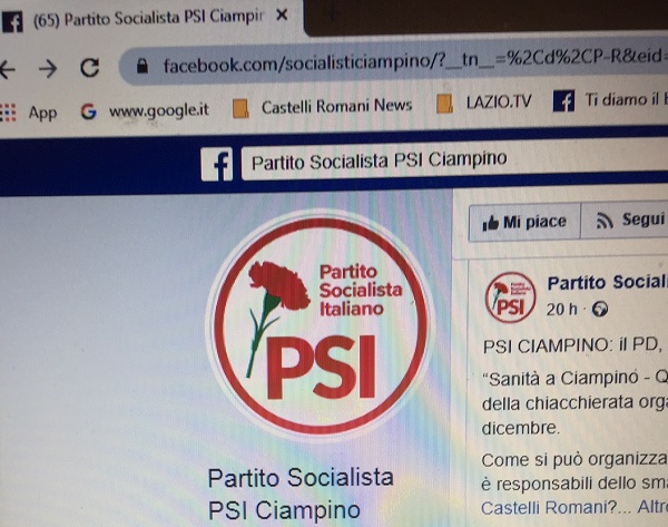 IL PSI DI CIAMPINO CONTRO LA DEMAGOGIA DEL PD