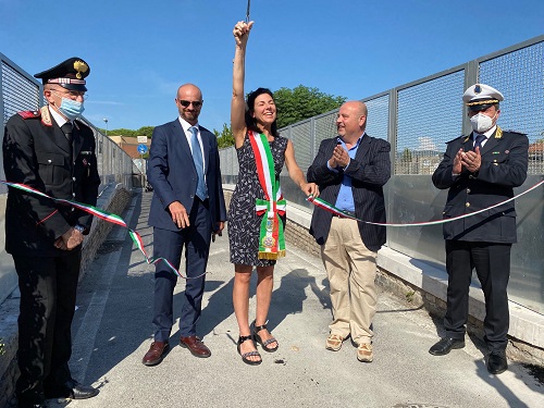 RIAPERTO IL PONTE DI VIA 2 GIUGNO, LA SODDISFAZIONE DELL’AMMINISTRAZIONE