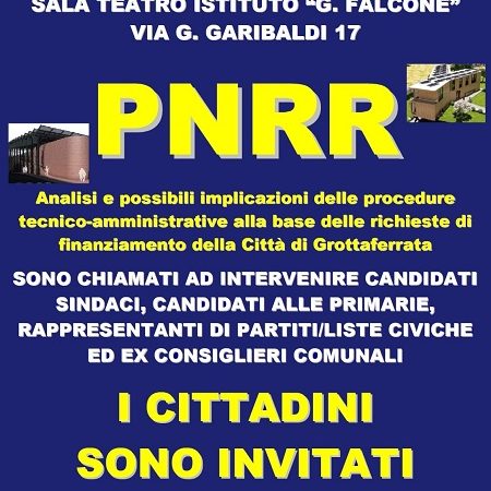 Grottaferrata. Dibattito pubblico