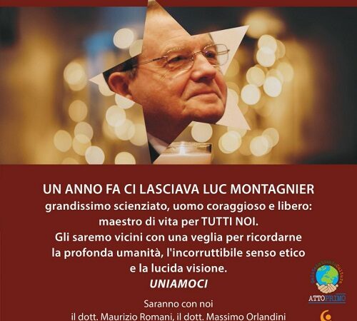 Un anno fa moriva il Nobel Luc Montagnier